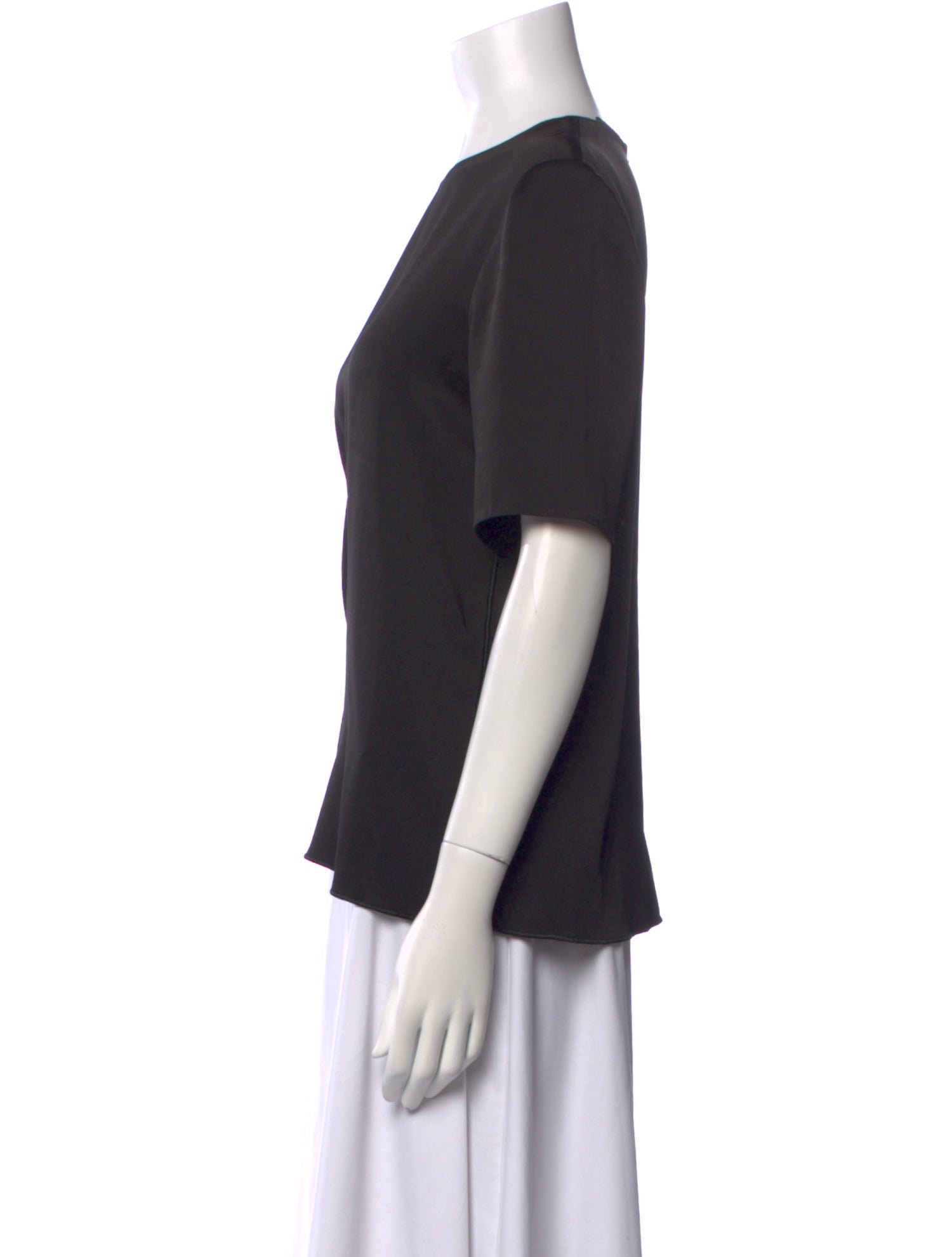 The Row Nylon Crew Neck T-Shirt