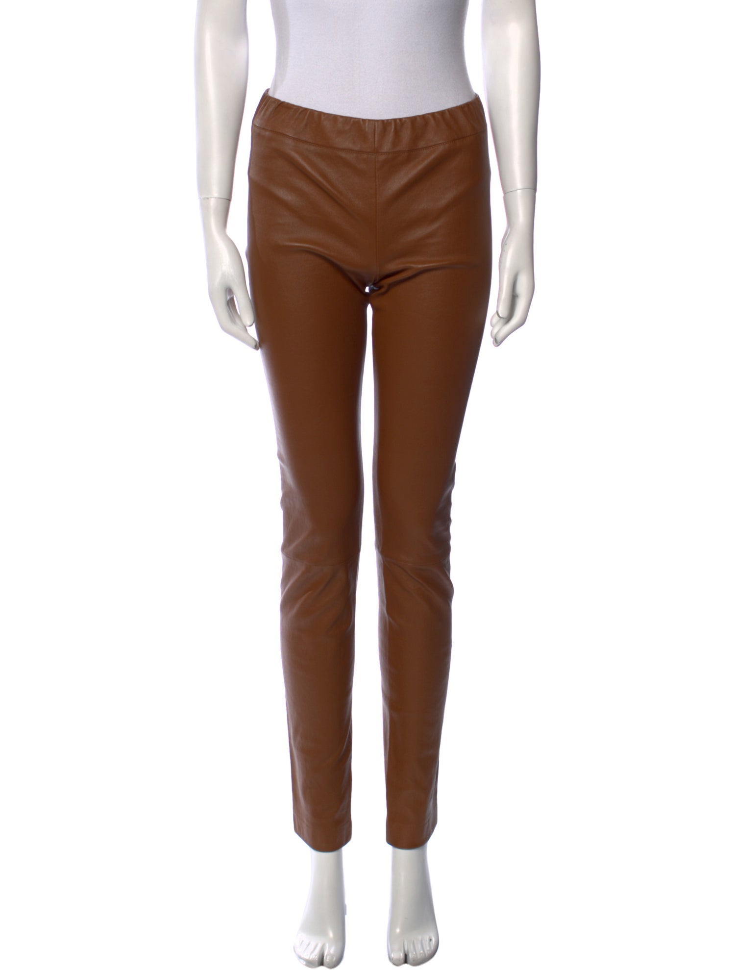 The Row Leather Skinny Leg Pants w/ Tags
