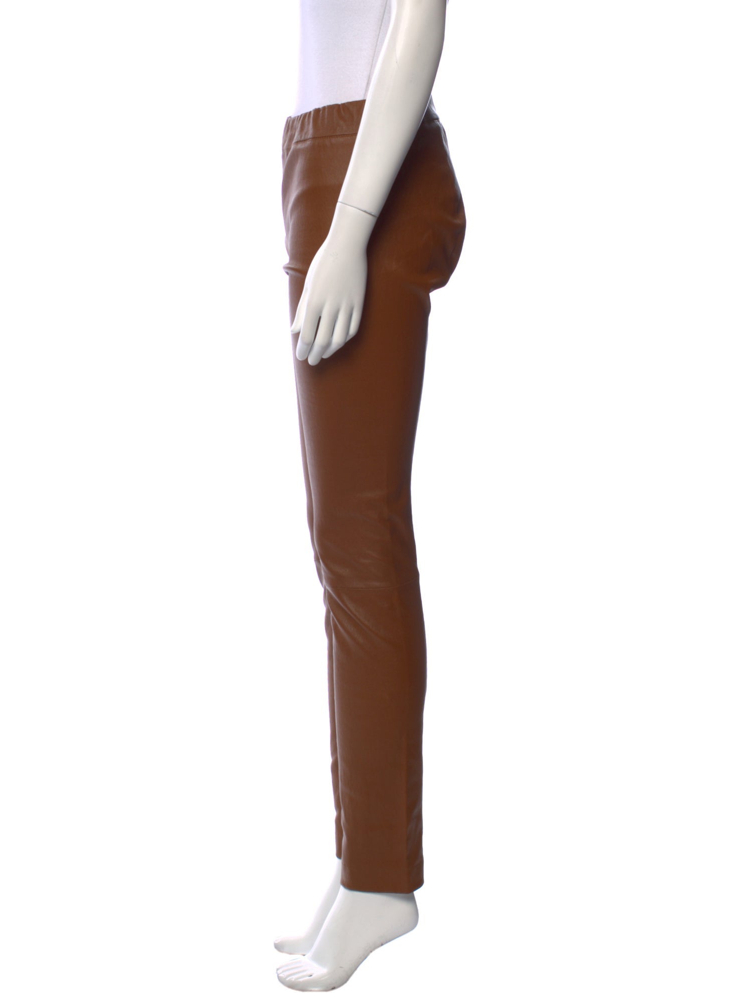 The Row Leather Skinny Leg Pants w/ Tags