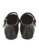 The Row Ava Leather Mary Jane Flats
