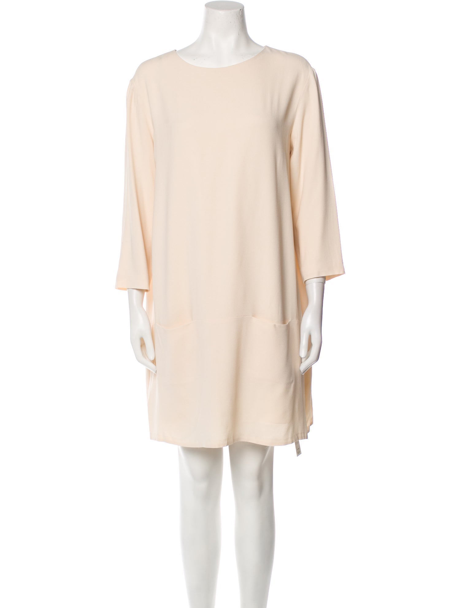 The Row Bateau Neckline Mini Dress