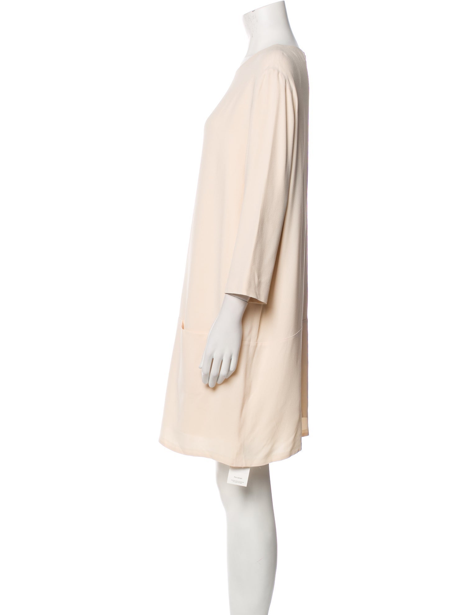 The Row Bateau Neckline Mini Dress