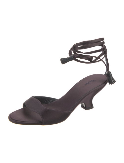 The Row Charlotte Satin Gladiator Sandals