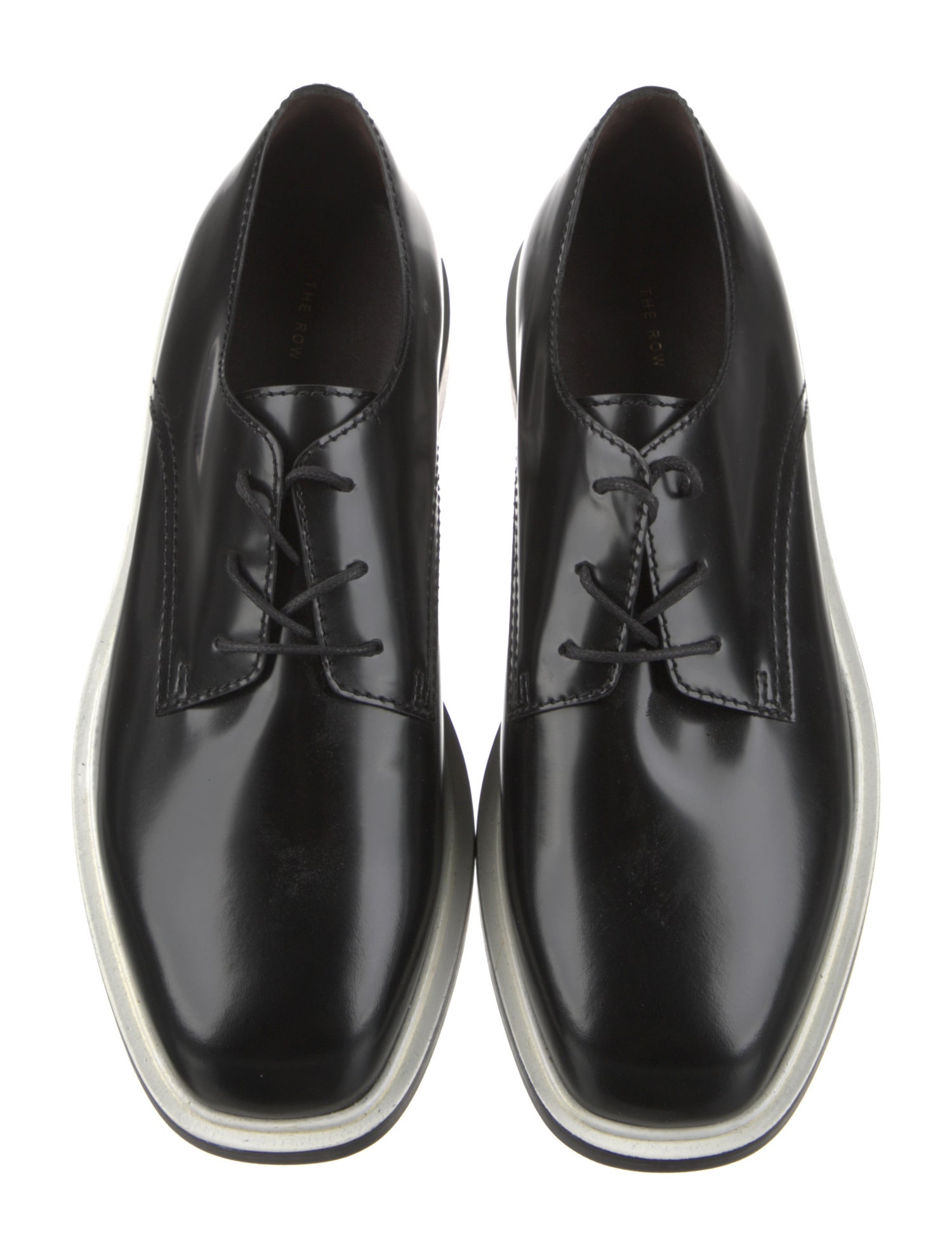 The Row Jules Leather Oxfords