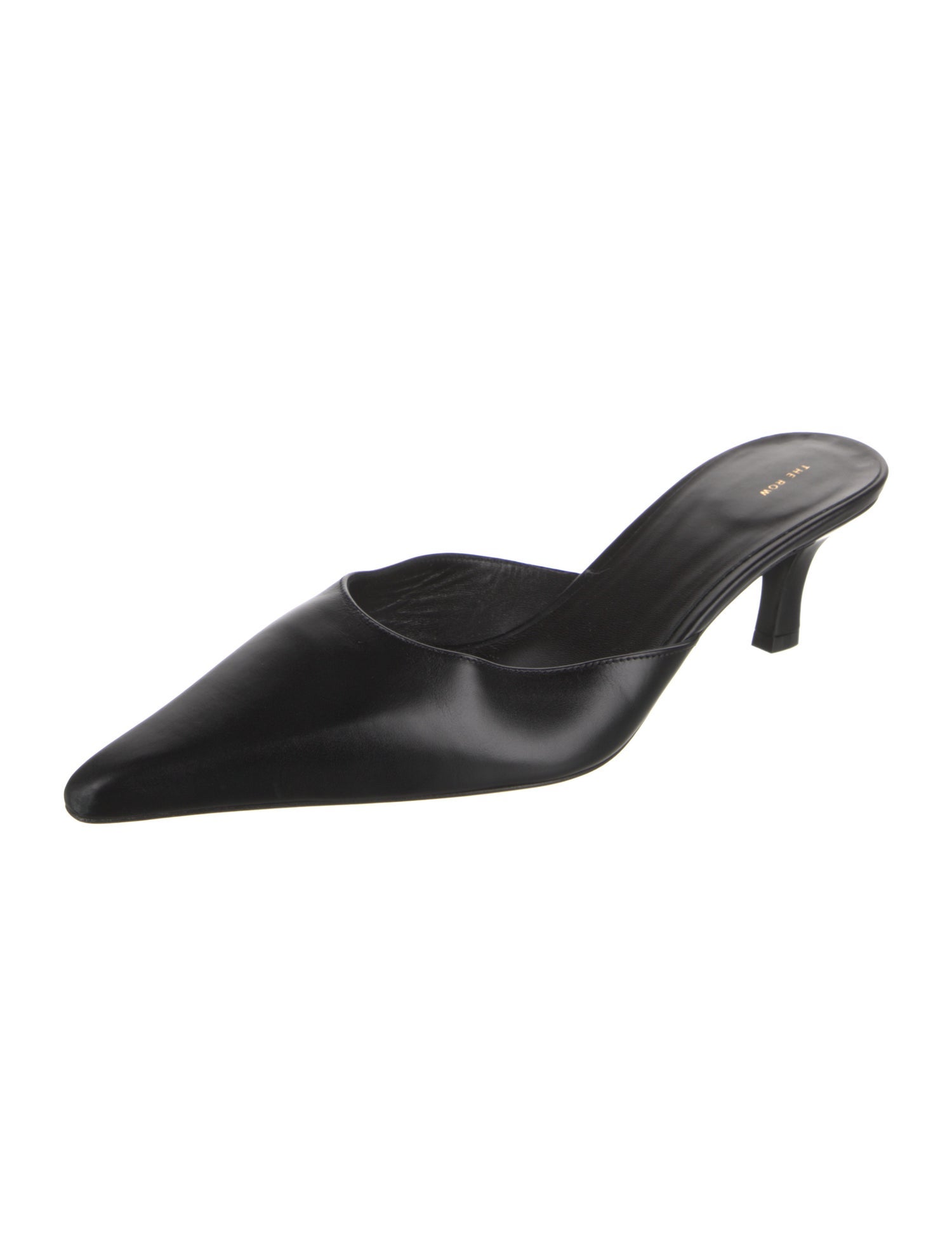 The Row Cybil Leather Mules