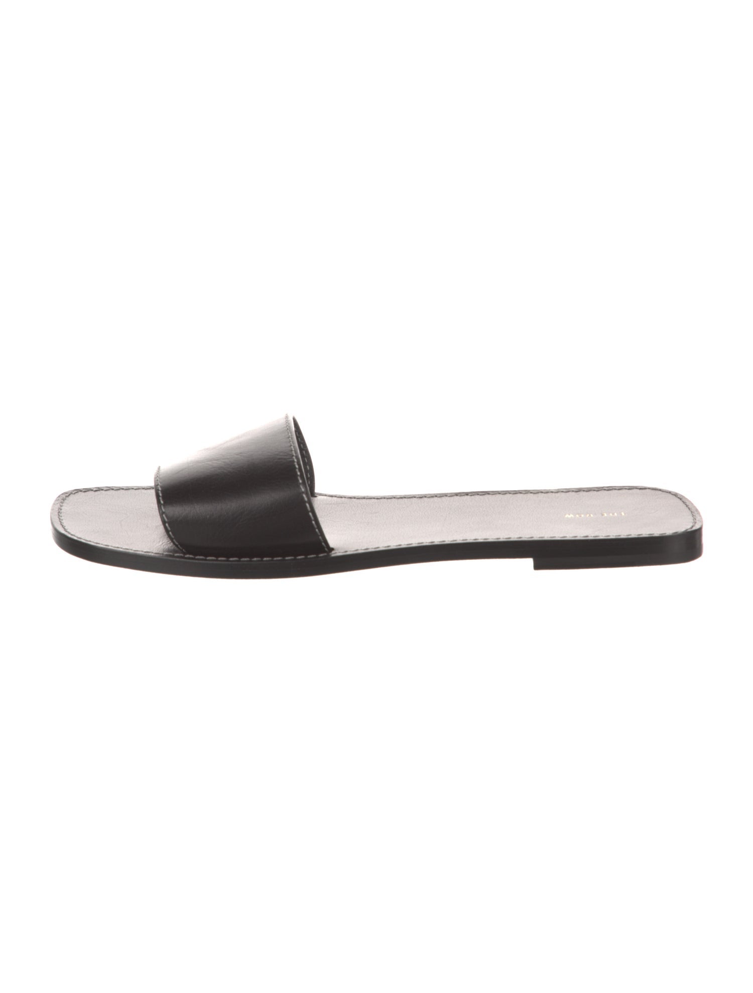 The Row Link Calfskin Slides