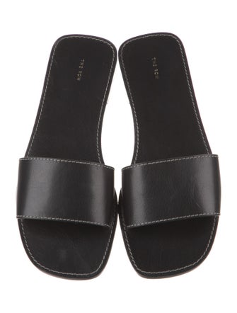 The Row Link Calfskin Slides