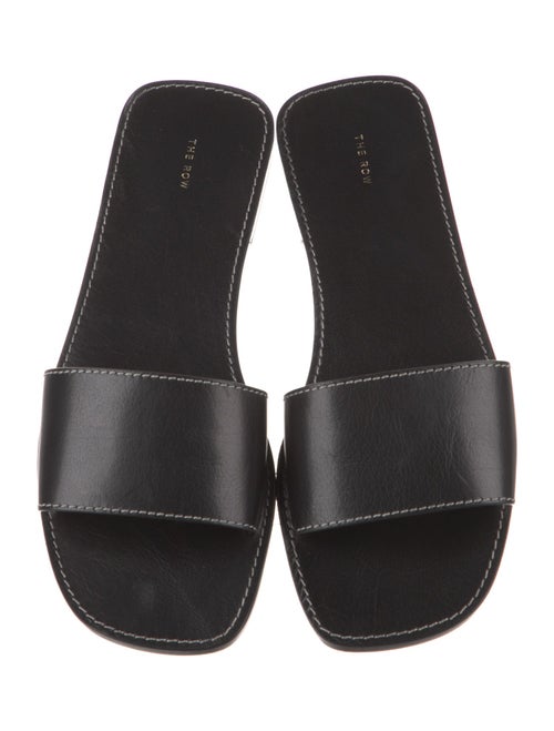 The Row Link Calfskin Slides