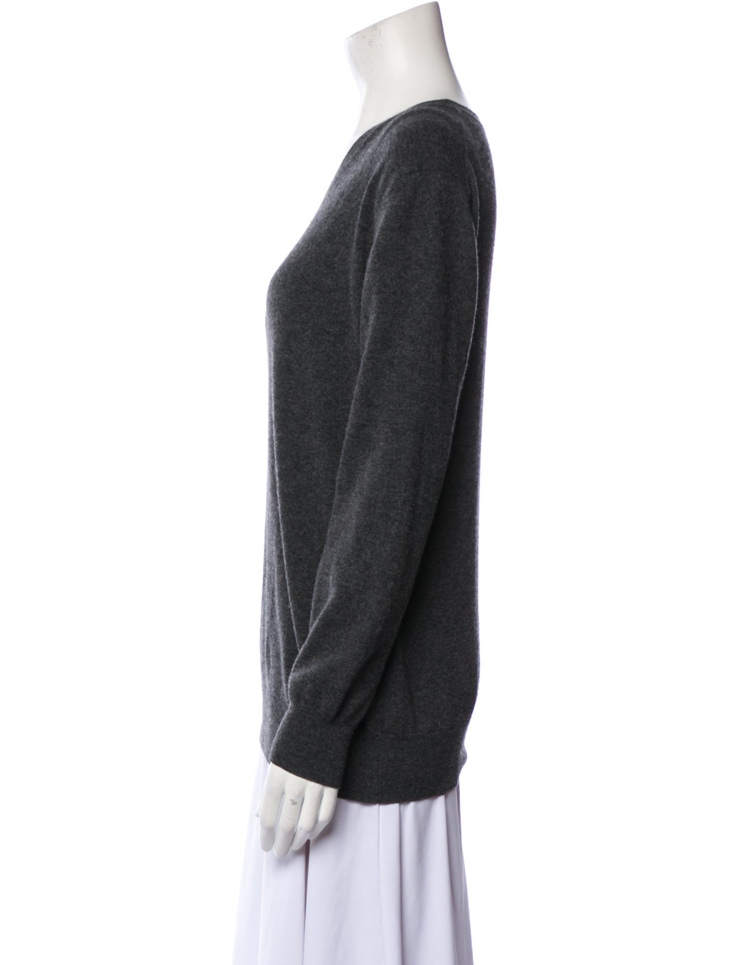 The Row Cashmere Scoop Neck Sweater