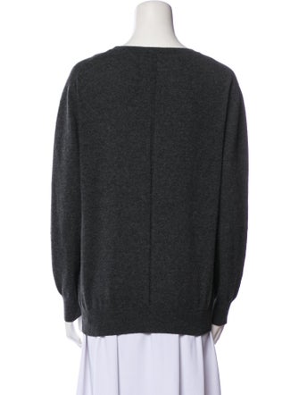 The Row Cashmere Scoop Neck Sweater