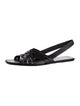The Row Leather Slingback Sandals