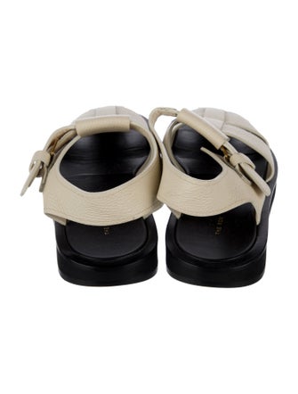 The Row Leather Slingback Sandals