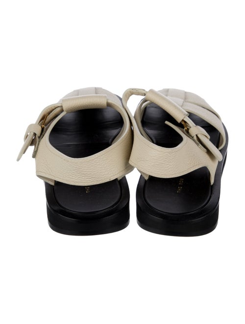 The Row Leather Slingback Sandals