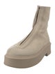 The Row Zipped 1 Leather Boots