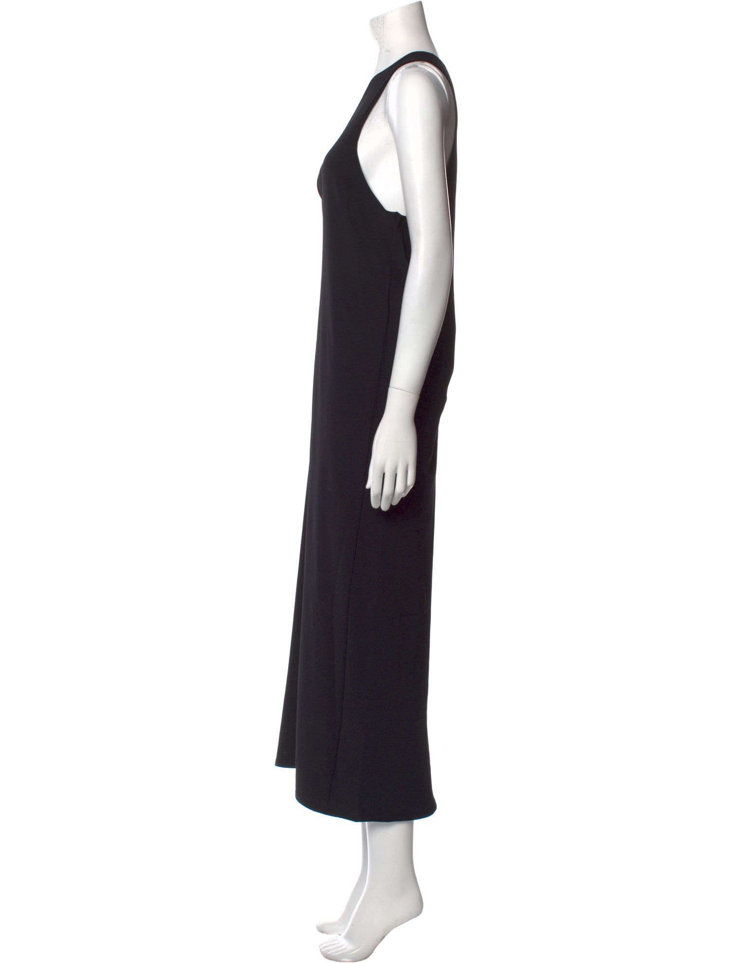 The Row Scoop Neck Long Dress