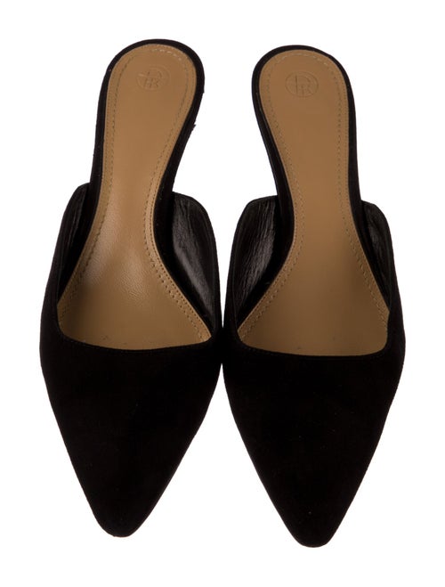 The Row Suede Mules