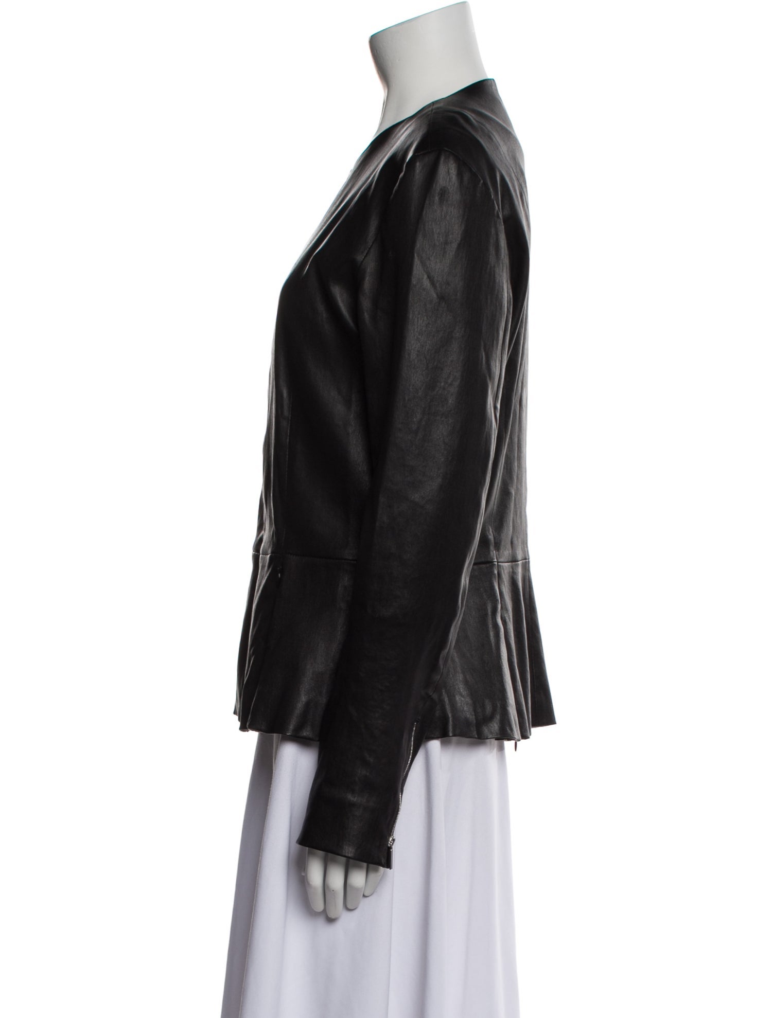 The Row Leather Jacket