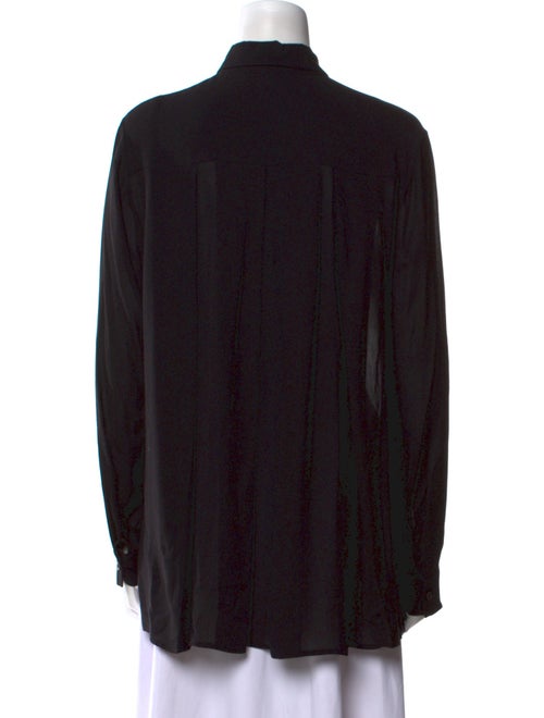 The Row Long Sleeve Button-Up Top