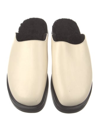 The Row Sabot Leather Mules