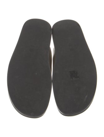 The Row Sabot Leather Mules