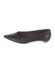The Row Claudette Calf Leather Ballet Flats