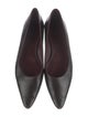 The Row Claudette Calf Leather Ballet Flats