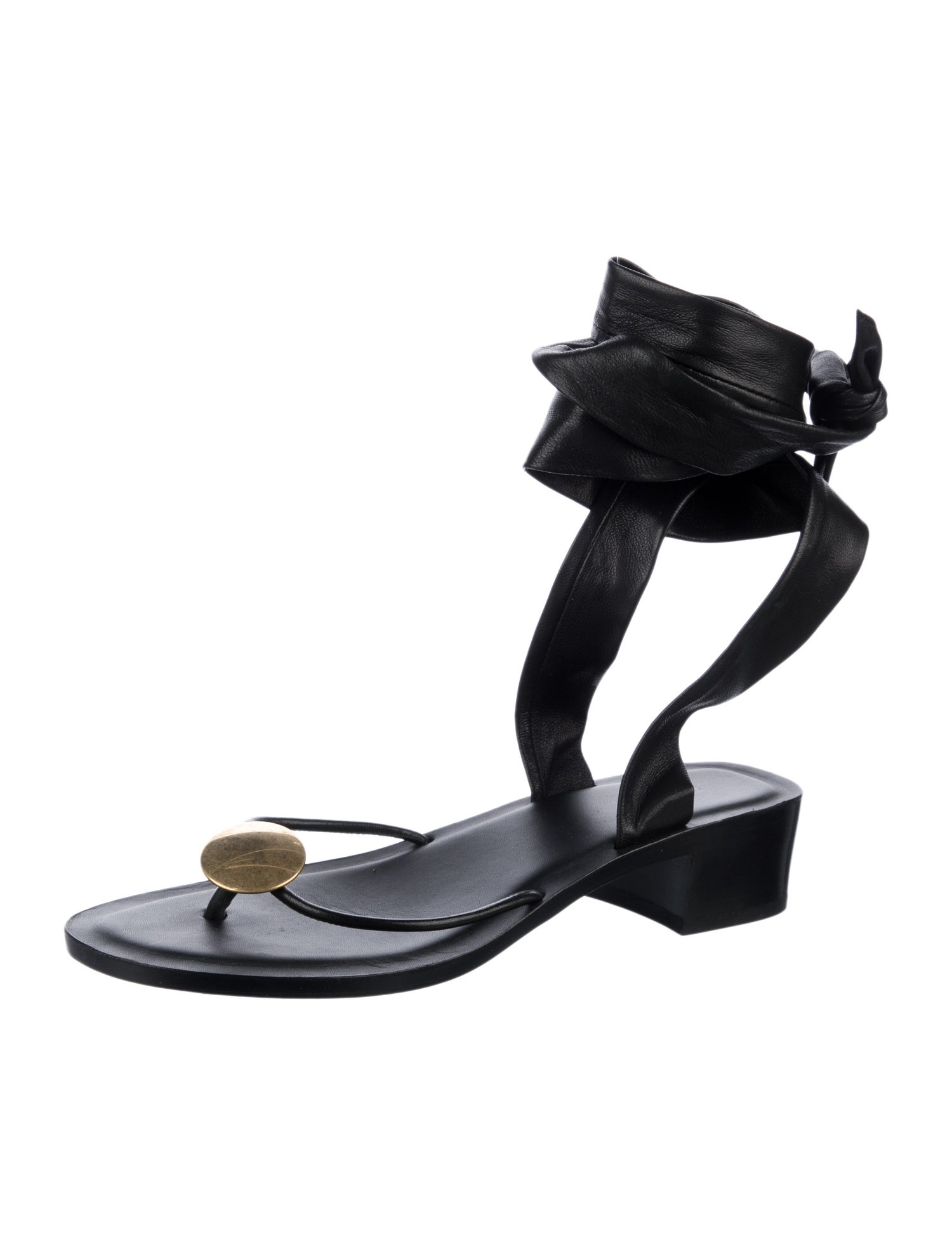 The Row Leather Sandals