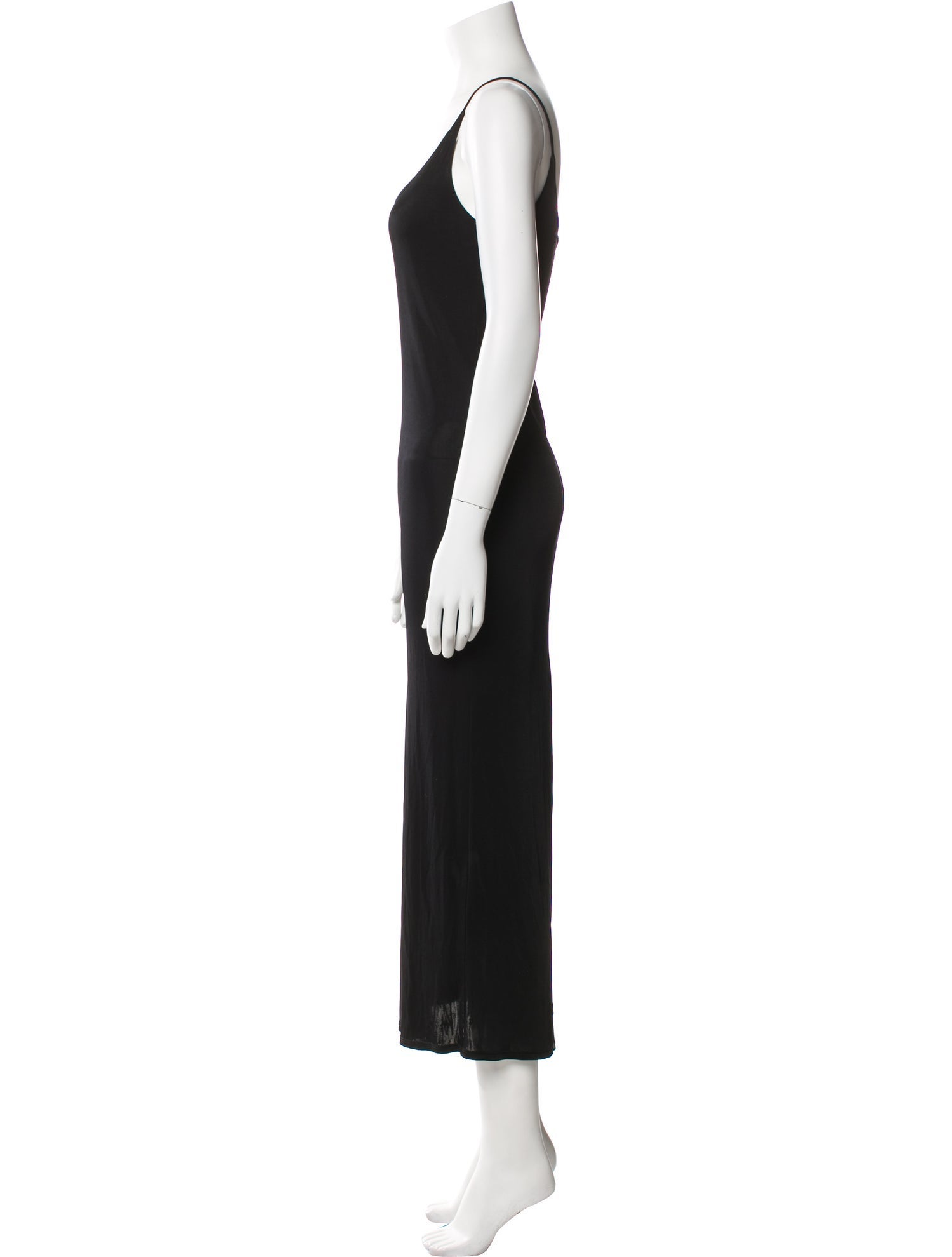 The Row Scoop Neck Long Dress