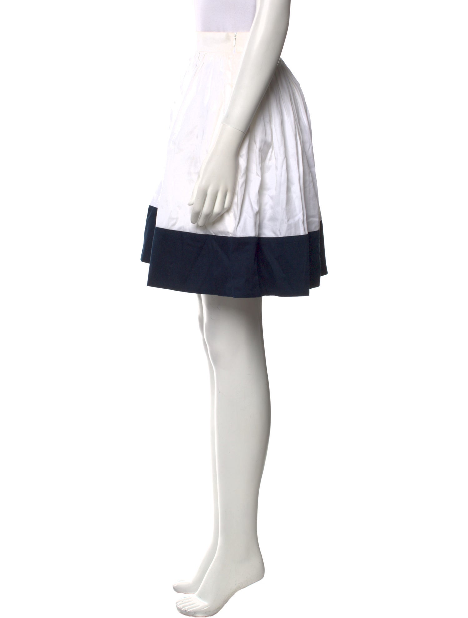 The Row Colorblock Pattern Mini Skirt