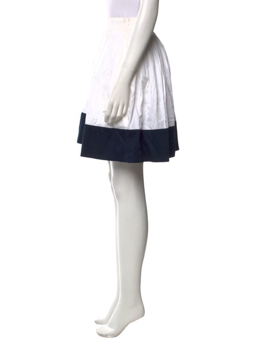 The Row Colorblock Pattern Mini Skirt