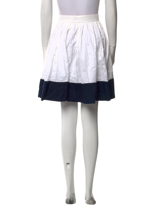 The Row Colorblock Pattern Mini Skirt