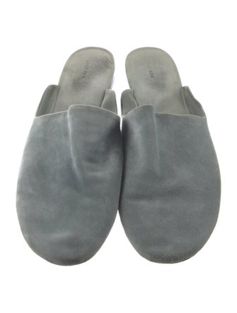 The Row Granpa Suede Mules