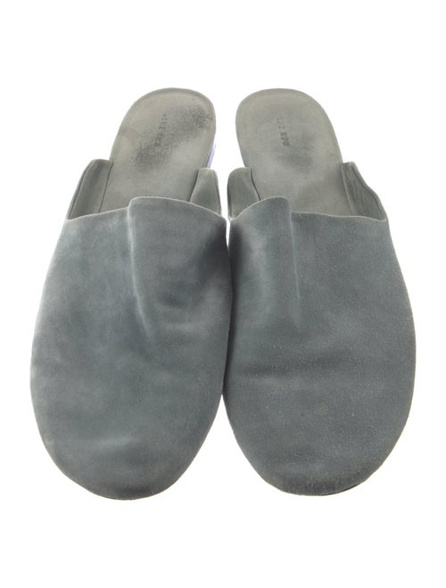 The Row Granpa Suede Mules