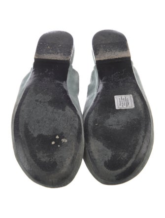 The Row Granpa Suede Mules