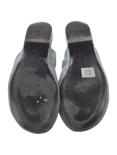 The Row Granpa Suede Mules