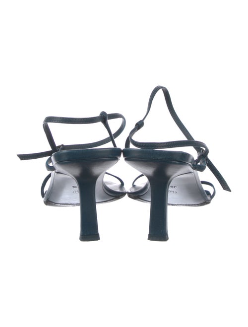 The Row Bare Leather Slingback Sandals