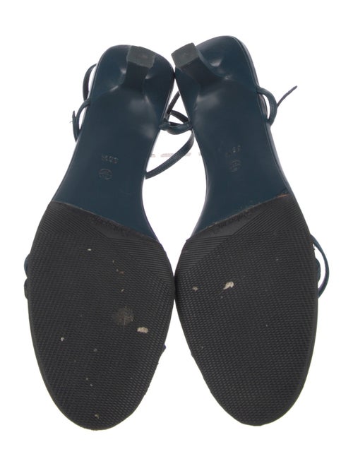 The Row Bare Leather Slingback Sandals