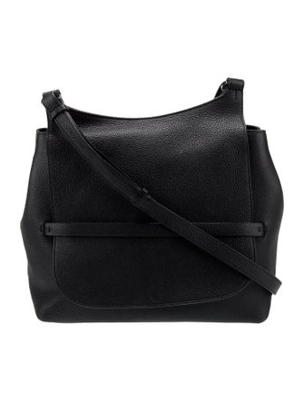 The Row Leather Messenger Bag