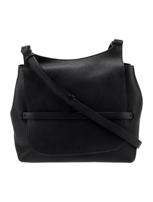 The Row Leather Messenger Bag