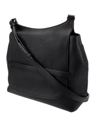 The Row Leather Messenger Bag