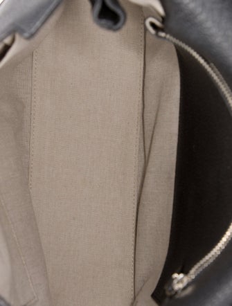 The Row Leather Messenger Bag