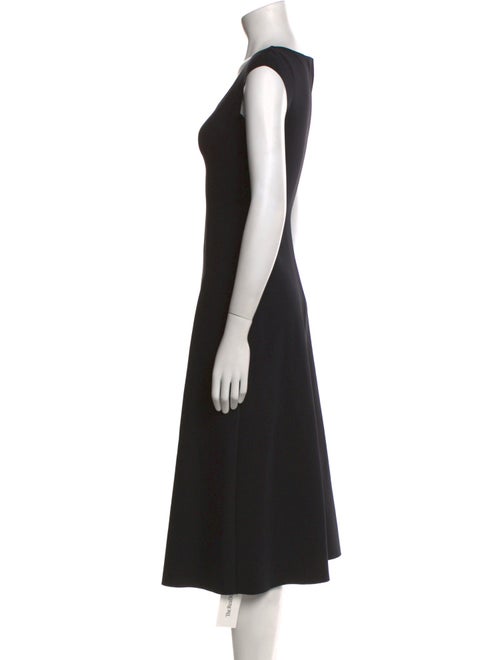 The Row Scoop Neck Midi Length Dress