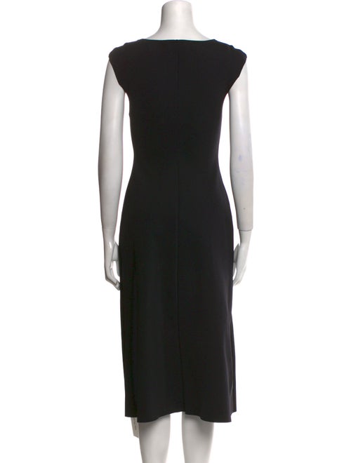 The Row Scoop Neck Midi Length Dress