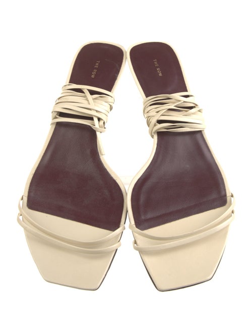 The Row Leather Sandals