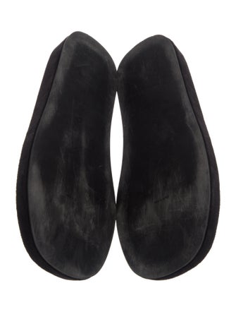 The Row Leather Slides