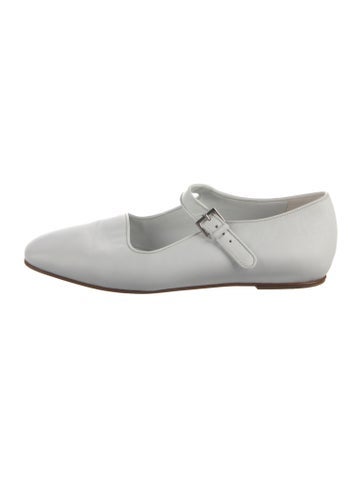 The Row Flats Leather Mary Jane IT 38 | 8