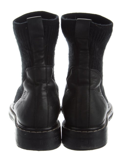 The Row Leather Sock Boots