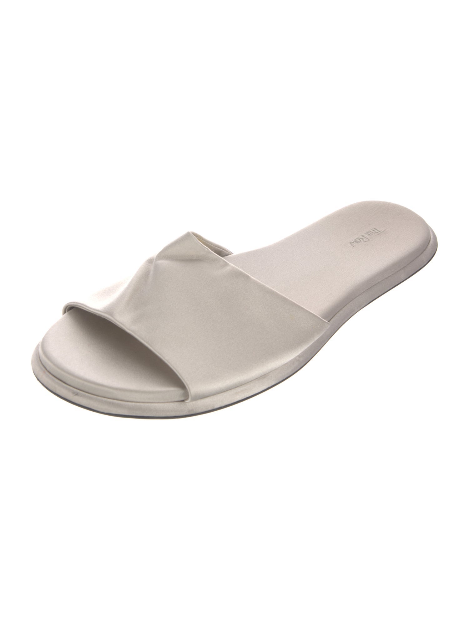 The Row Satin Slides