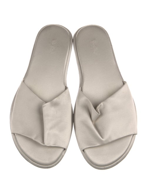 The Row Satin Slides