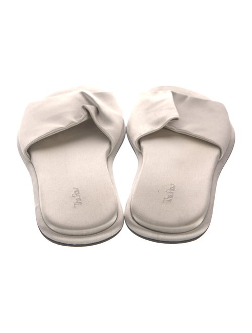 The Row Satin Slides